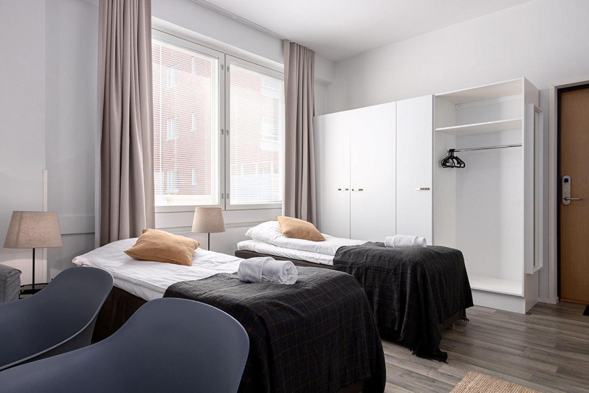 Forenom Serviced Apartments Rauma Kaivopuisto Exteriör bild