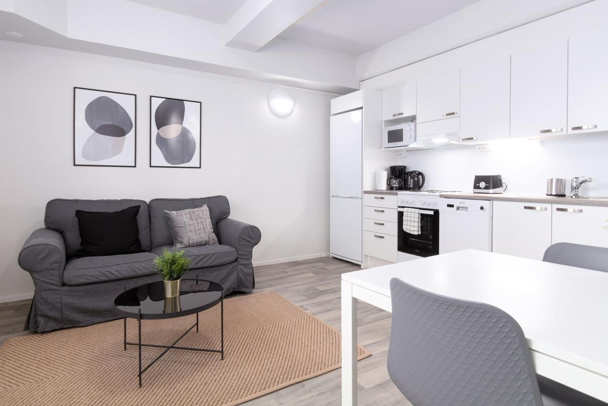 Forenom Serviced Apartments Rauma Kaivopuisto Exteriör bild