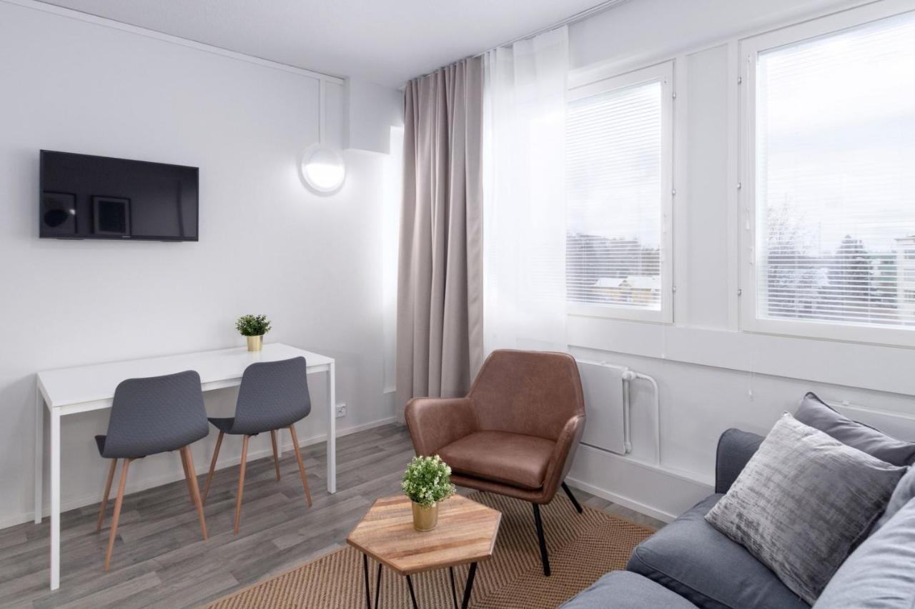 Forenom Serviced Apartments Rauma Kaivopuisto Exteriör bild