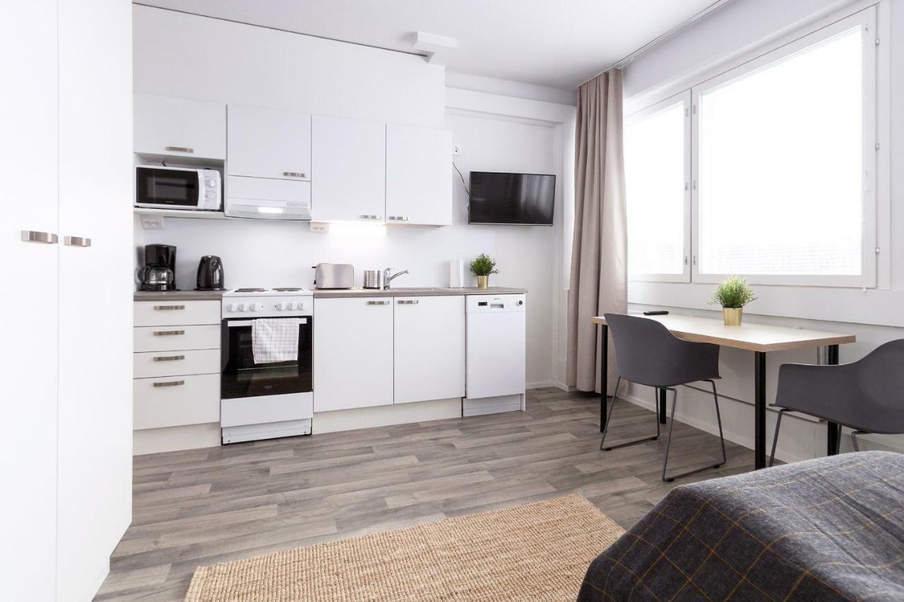 Forenom Serviced Apartments Rauma Kaivopuisto Exteriör bild