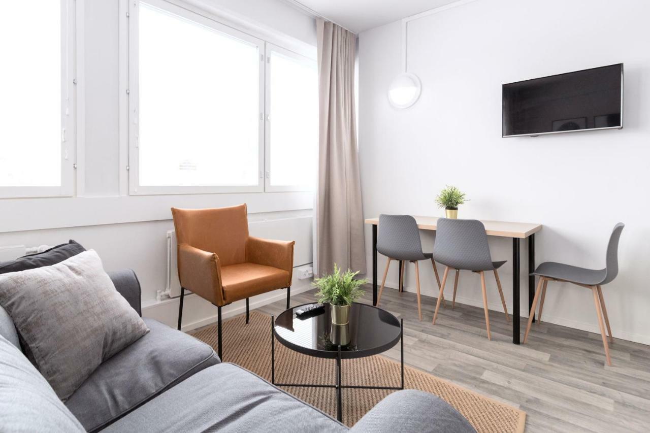 Forenom Serviced Apartments Rauma Kaivopuisto Exteriör bild